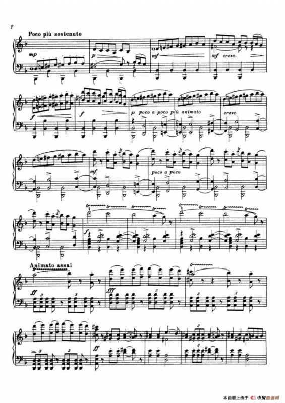 Eine Nacht auf dem Kahlen Berge（荒山之夜·钢琴独奏版）