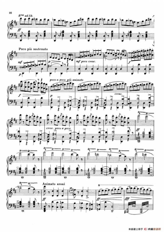 Eine Nacht auf dem Kahlen Berge（荒山之夜·钢琴独奏版）