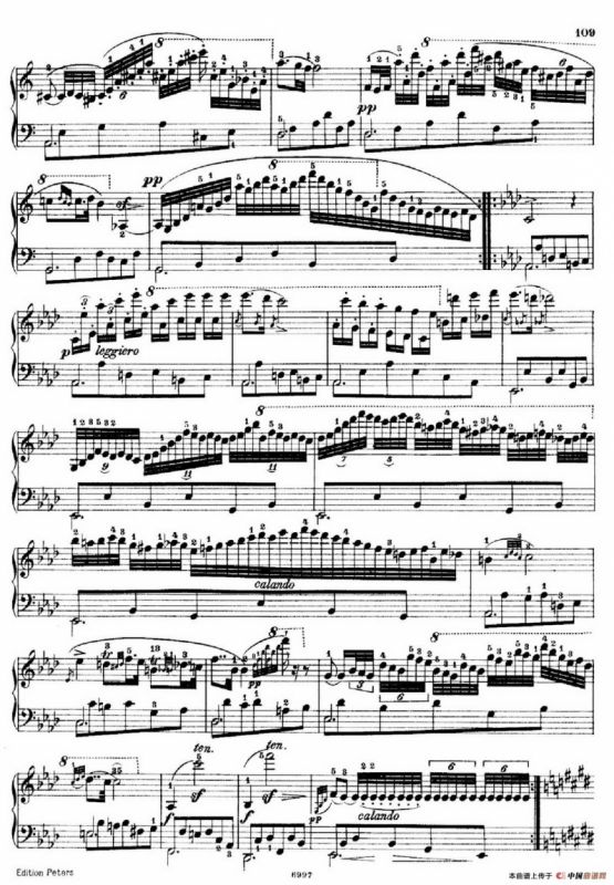 School of the Virtuoso Op.365（60首钢琴高级练习曲·47）