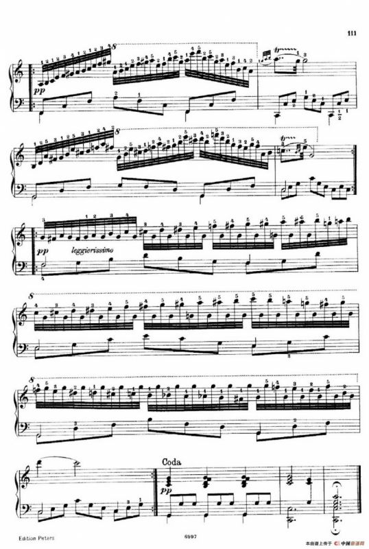 School of the Virtuoso Op.365（60首钢琴高级练习曲·47）