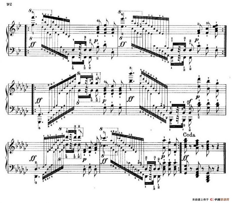 School of the Virtuoso Op.365（60首钢琴高级练习曲·39）