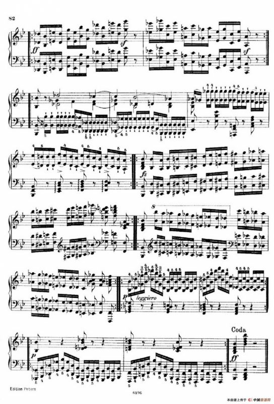 School of the Virtuoso Op.365（60首钢琴高级练习曲·34）