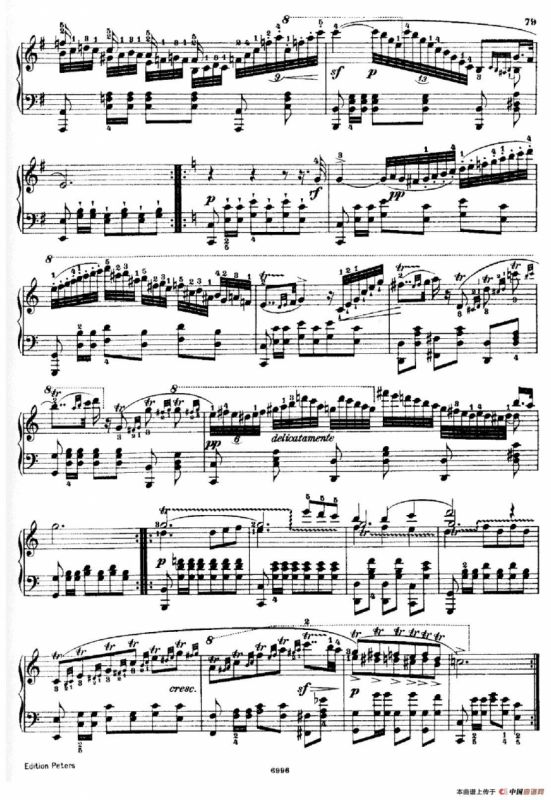 School of the Virtuoso Op.365（60首钢琴高级练习曲·33）