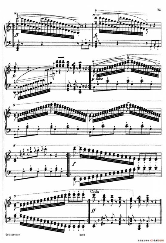 School of the Virtuoso Op.365（60首钢琴高级练习曲·31）