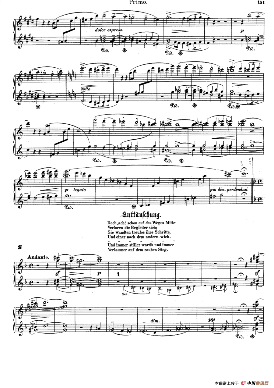 Die Ideale S·596c - 4 Hs（理想·四手联弹版）