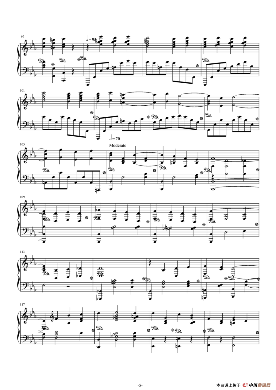 c小调第二钢琴协奏曲第三乐章独奏版