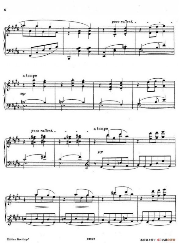 4 Lyric Pieces Op·74（4首抒情小品·4）