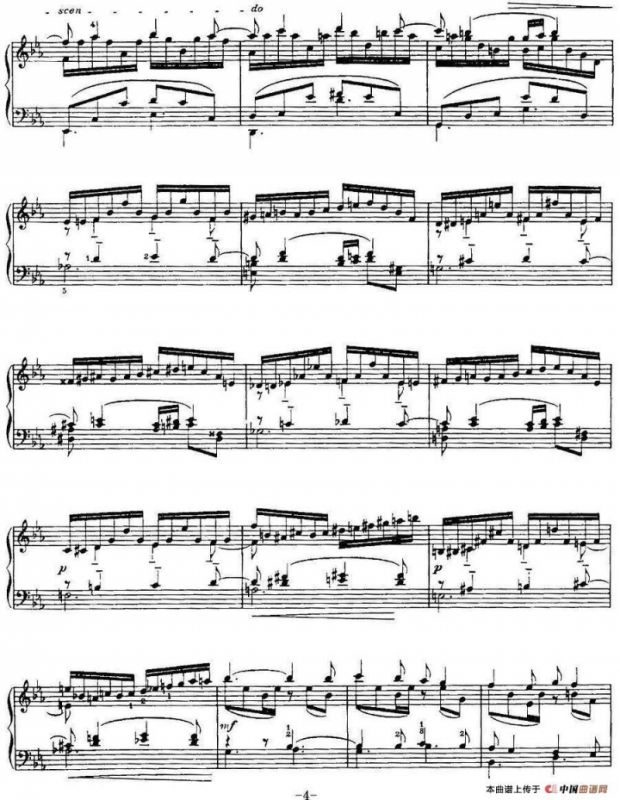 福雷13首船歌：Barcarolle No·12 in E-flat Op·106 bis