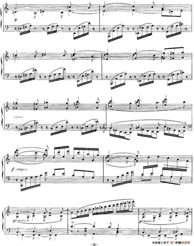 福雷13首船歌：Barcarolle No·9 in A min, Op·101