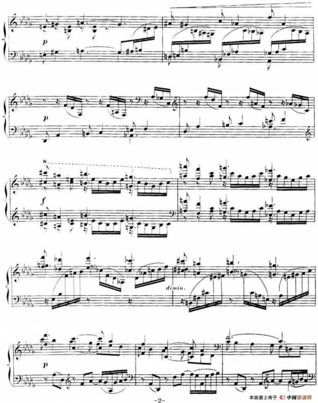 福雷13首船歌：Barcarolle No·8 in D-flat, Op·96