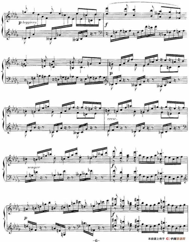 福雷13首船歌：Barcarolle No·8 in D-flat, Op·96