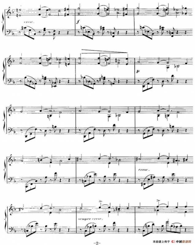 福雷13首船歌：Barcarolle No·7 in D min, Op·90