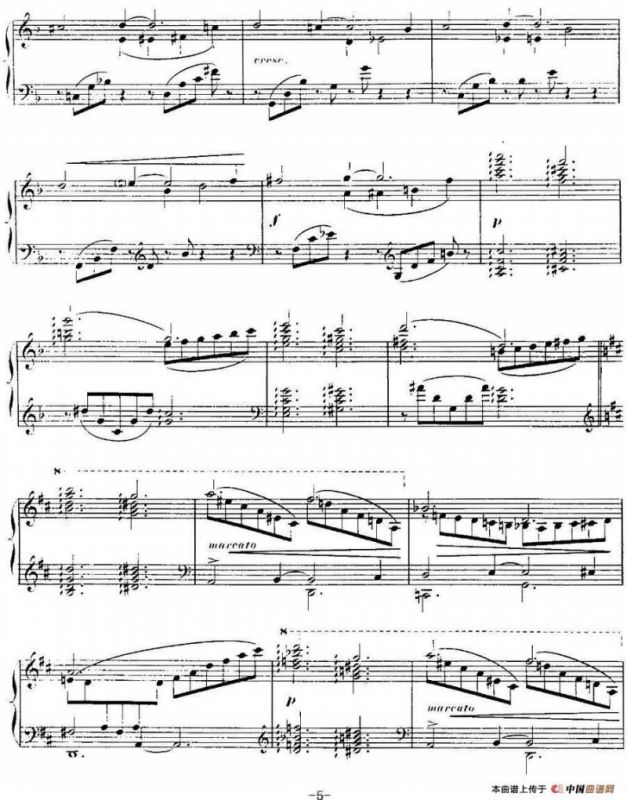 福雷13首船歌：Barcarolle No·7 in D min, Op·90