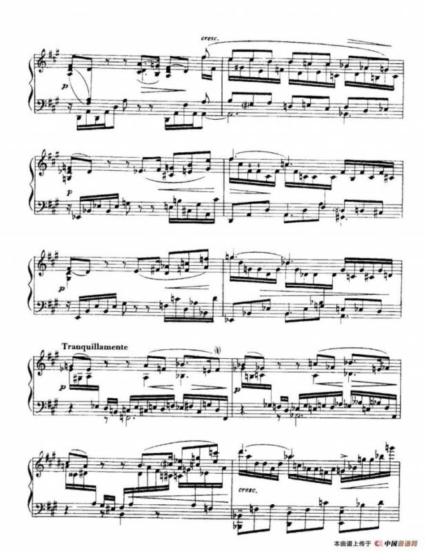 福雷13首船歌：Barcarolle No·5 in F-sharp min, Op·66