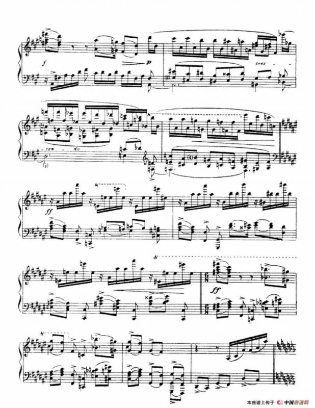 福雷13首船歌：Barcarolle No·5 in F-sharp min, Op·66