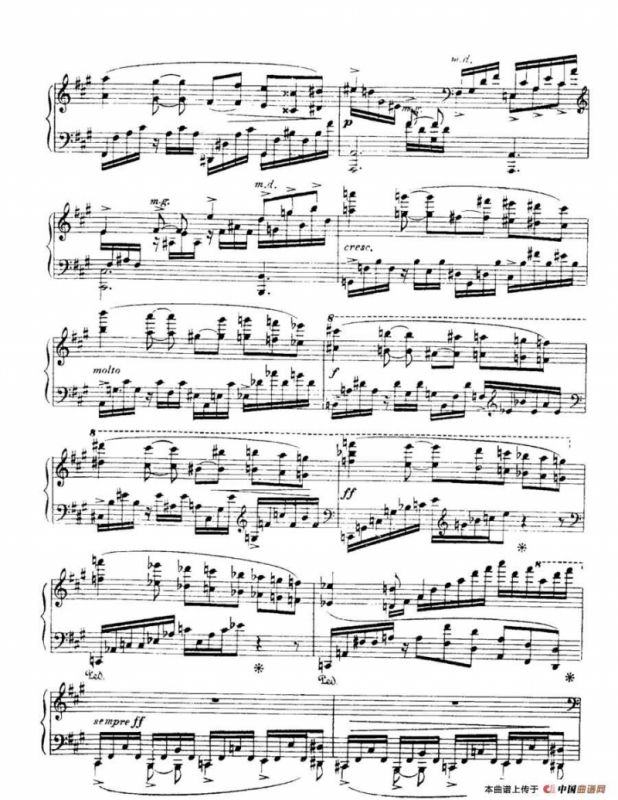 福雷13首船歌：Barcarolle No·5 in F-sharp min, Op·66