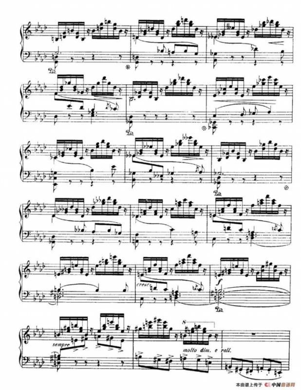 福雷13首船歌：Barcarolle No·4 in A-flat, Op·44