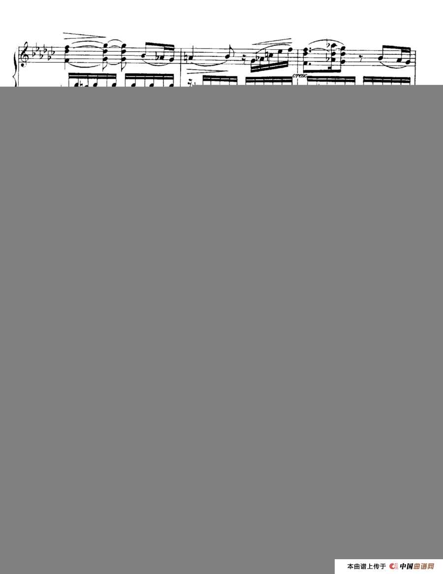 福雷13首船歌：Barcarolle No·3 in G-flat, Op·42