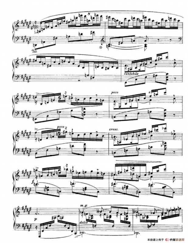 福雷13首船歌：Barcarolle No·3 in G-flat, Op·42