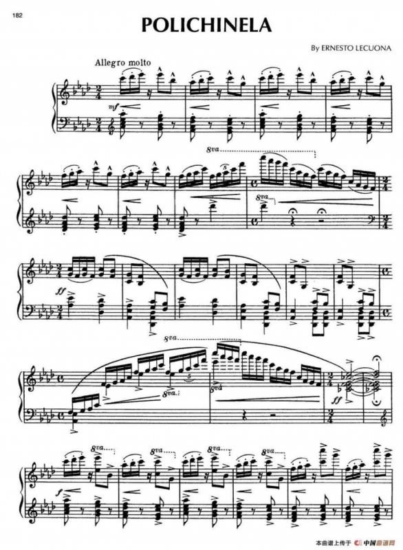 Tres Miniaturas 3首小音画（Polichinela）