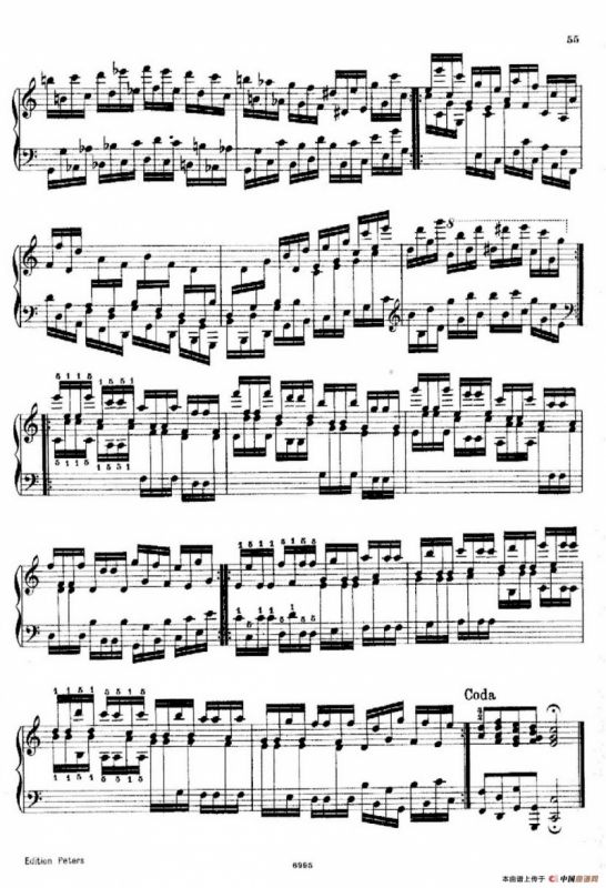 School of the Virtuoso Op.365（60首钢琴高级练习曲·22）