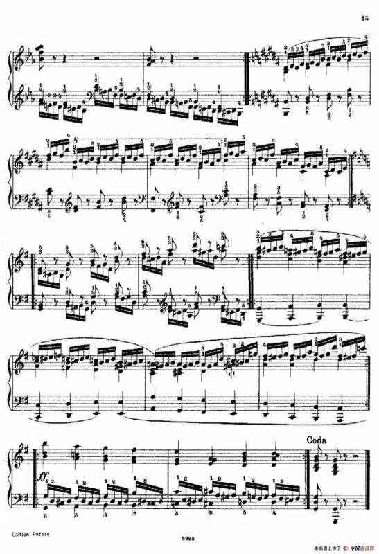 School of the Virtuoso Op.365（60首钢琴高级练习曲·17）