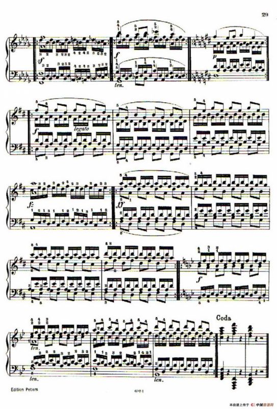 School of the Virtuoso Op.365（60首钢琴高级练习曲·11）