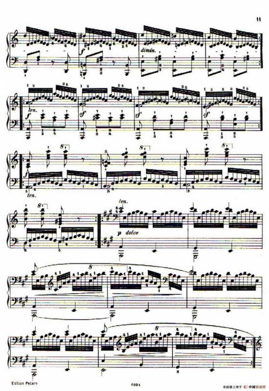 School of the Virtuoso Op.365（60首钢琴高级练习曲·4）