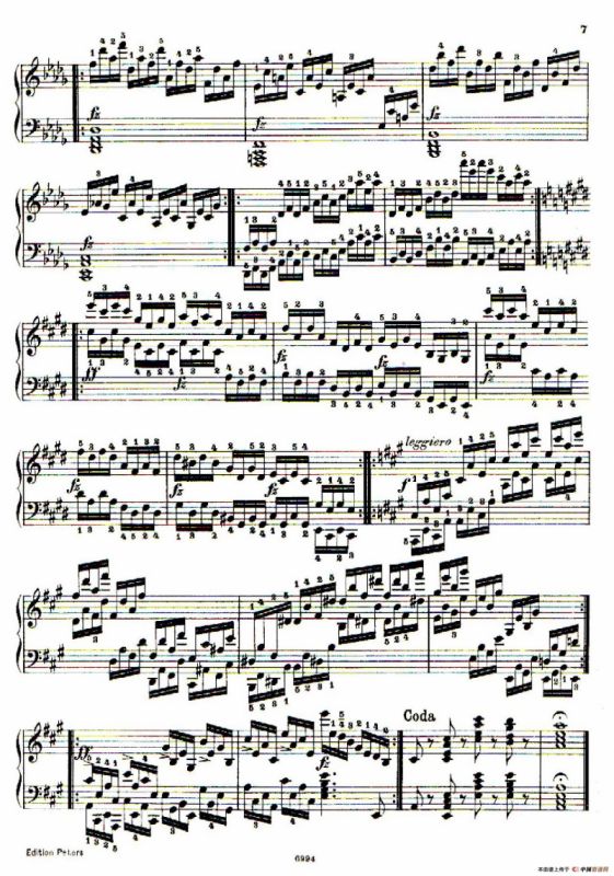 School of the Virtuoso Op.365（60首钢琴高级练习曲·2）