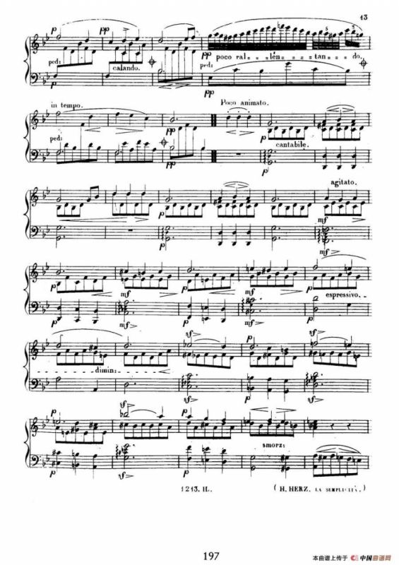 3 Nocturnes Caractéristiques Op·45（3首个性夜曲·3）