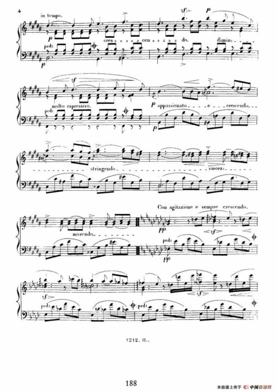 3 Nocturnes Caractéristiques Op·45（3首个性夜曲·1）