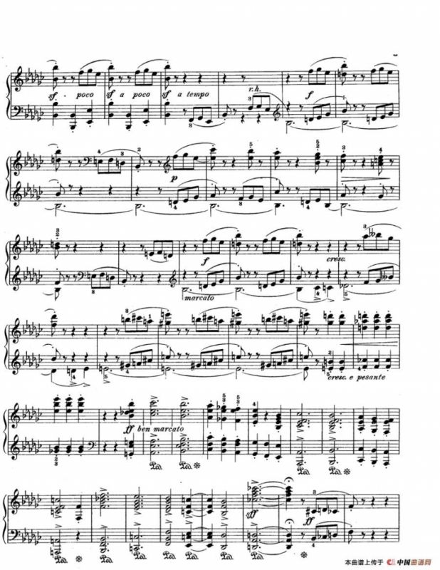 Scherzo in e flat Min Op·4（降e小调谐谑曲）