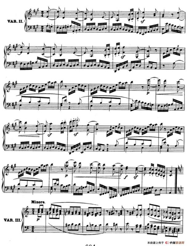 12 Variations on a Dance by Wrantizky WoO 71（伍拉尼茨基舞曲主题变奏曲）