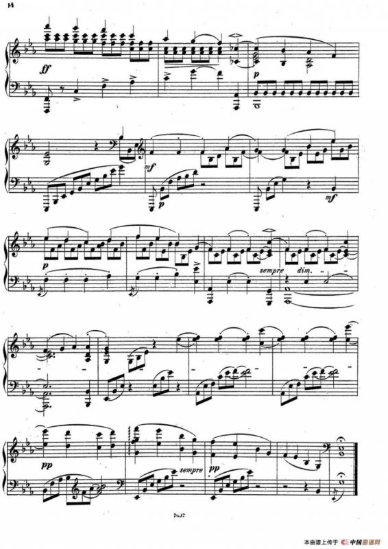 Nachtstücke Op·28（4首夜曲·3）