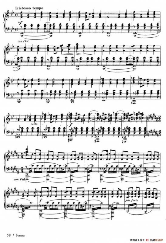 Piano Sonata in F Maj Op·12（F大调钢琴奏鸣曲·第三乐章）