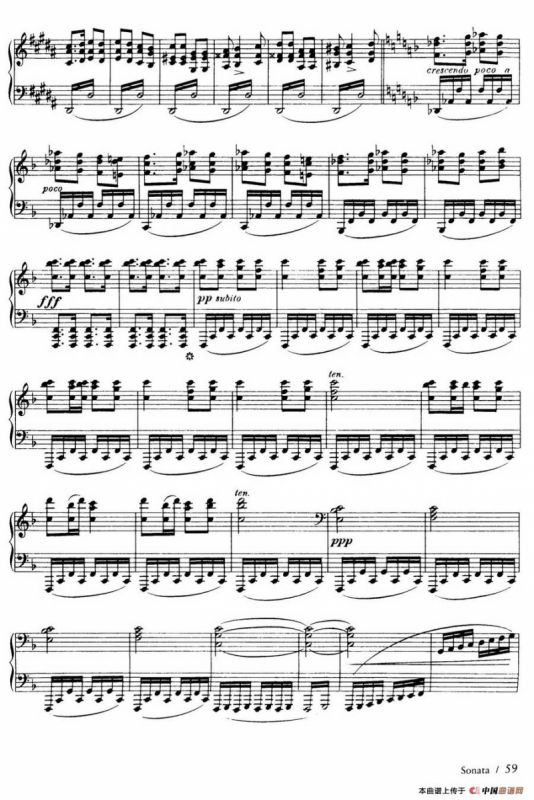 Piano Sonata in F Maj Op·12（F大调钢琴奏鸣曲·第三乐章）