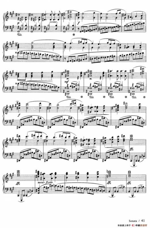 Piano Sonata in F Maj Op·12 （F大调钢琴奏鸣曲·第一乐章）