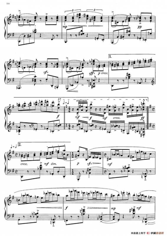 Three Dance Ptraits（3首舞蹈肖像·3）