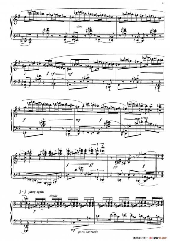 Three Dance Ptraits（3首舞蹈肖像·3）