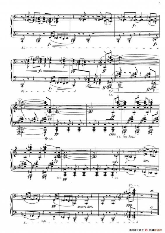 Three Dance Ptraits（3首舞蹈肖像·1）