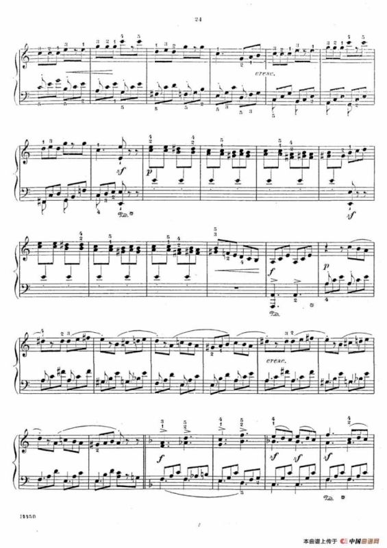 Album f the Young Op·62（12· 塔兰泰拉 Tarentelle，a小调）