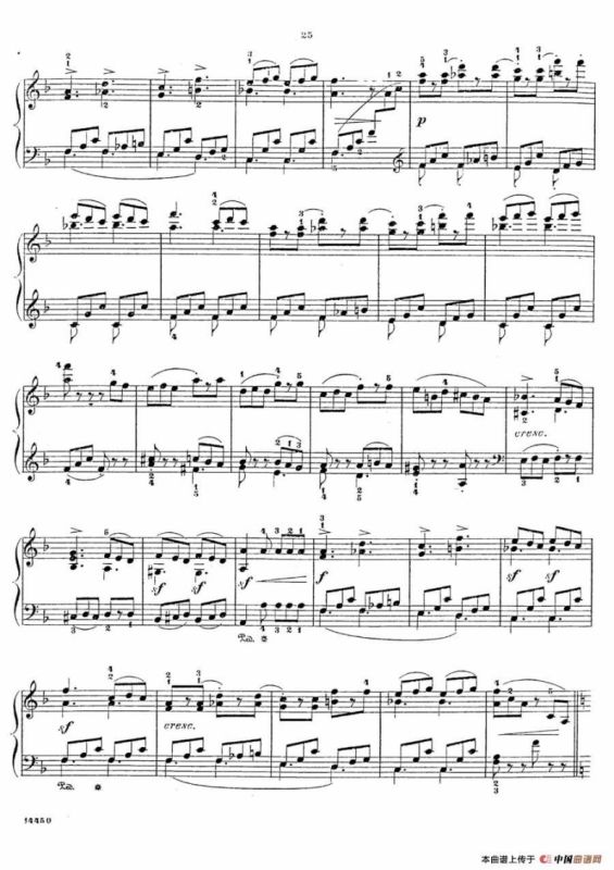 Album f the Young Op·62（12· 塔兰泰拉 Tarentelle，a小调）