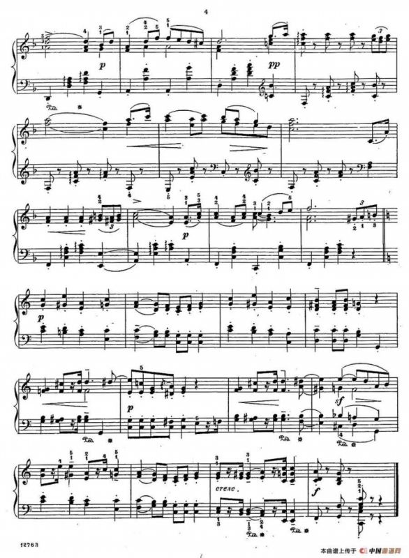 Album f the Young Op·62（1· 进行曲 March，C大调）