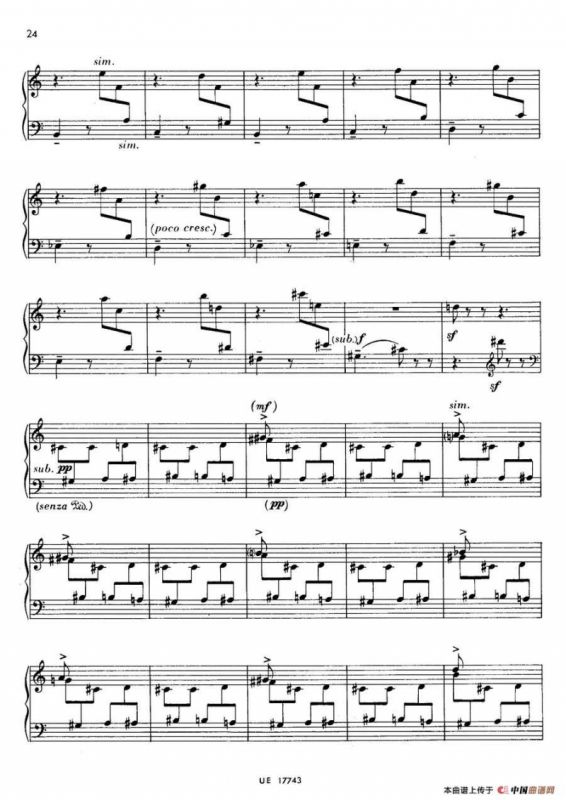 Notebook f Young People Op·59（为青少年而作的钢琴曲集·13）