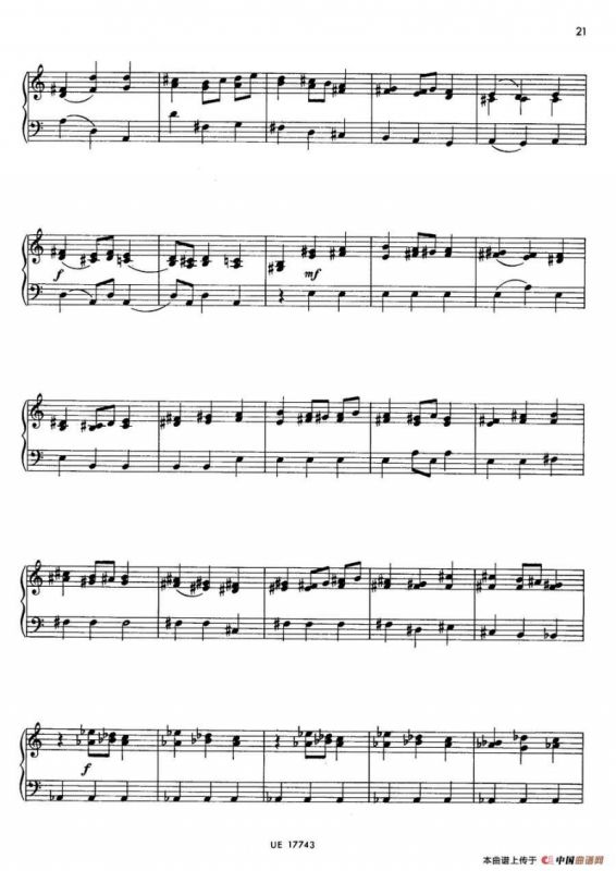 Notebook f Young People Op·59（为青少年而作的钢琴曲集·12）