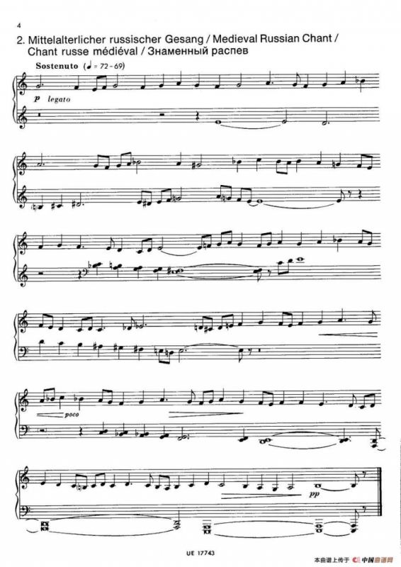 Notebook f Young People Op·59（为青少年而作的钢琴曲集·2）