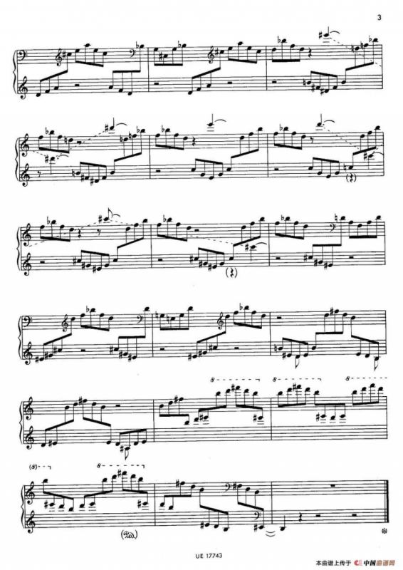 Notebook f Young People Op·59（为青少年而作的钢琴曲集·1）