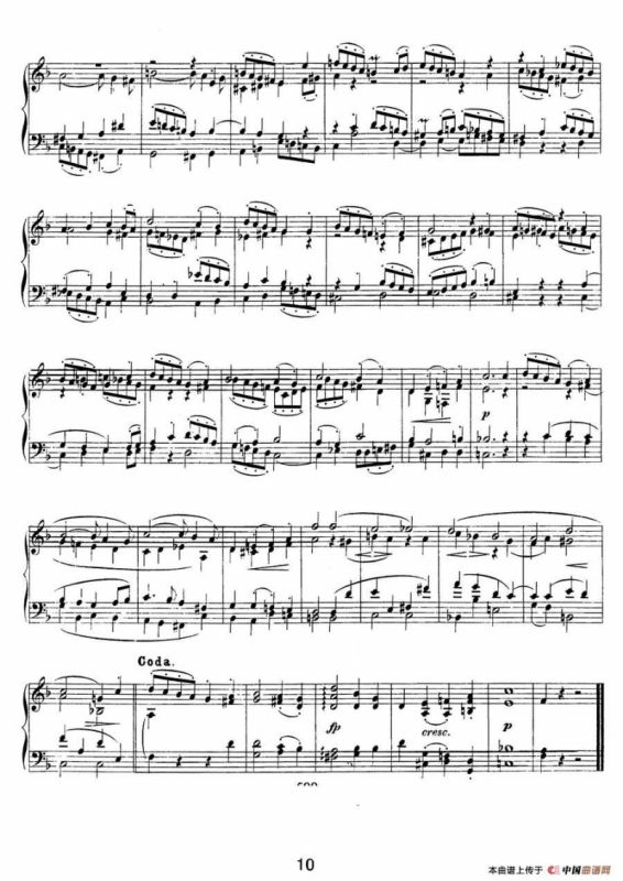 Four Fugues Op·72（4首赋格·4）