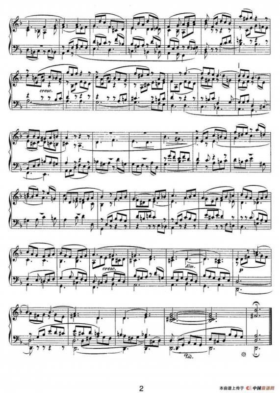 Four Fugues Op·72（4首赋格·1）