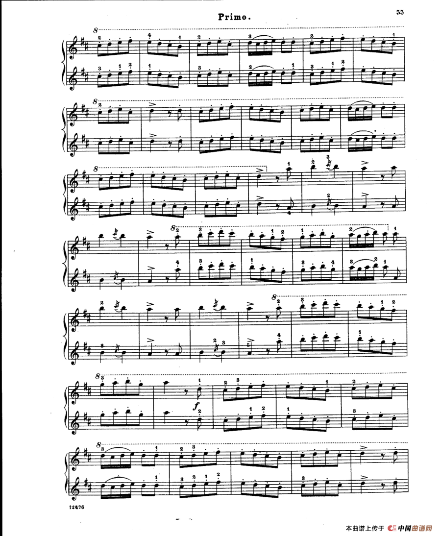 LArlesienne Suite No·2（阿莱城姑娘·第二组曲·四手联弹）